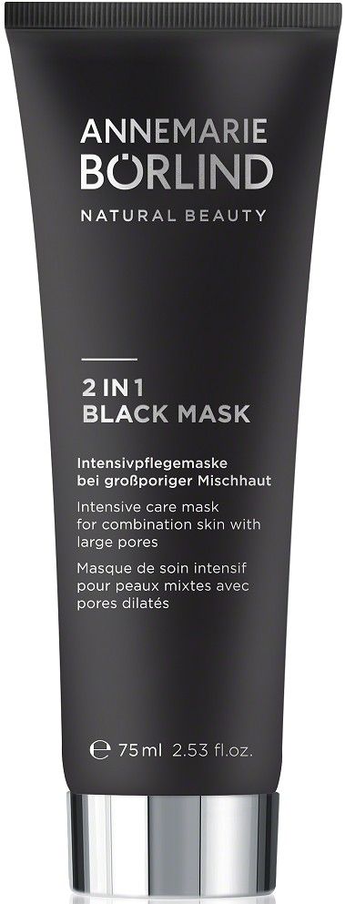 Annemarie Borlind 2 In 1 Black Mask