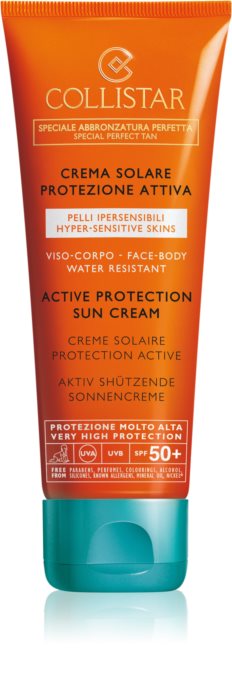 Collistar Active Protection Sun Cream Face Body 50+