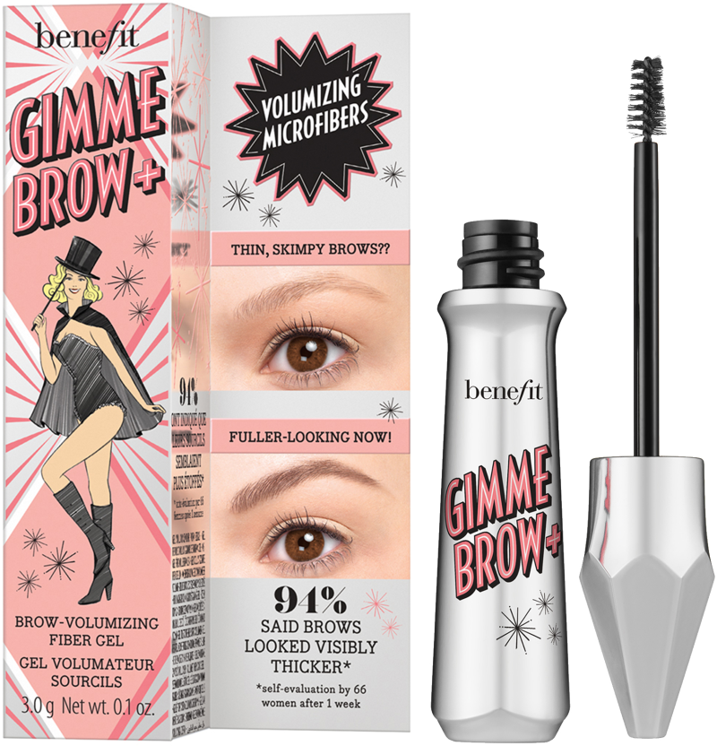 Benefit Gimme Brow+ Brow-Volumizing Fiber Gel - Warm Deep Brown