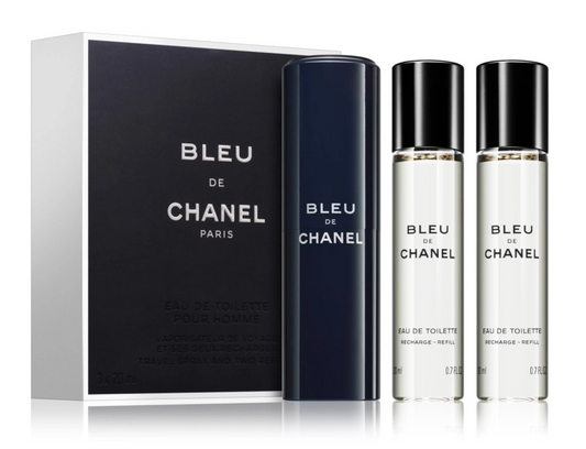 Chanel Bleu De Chanel Pour Homme Travelset