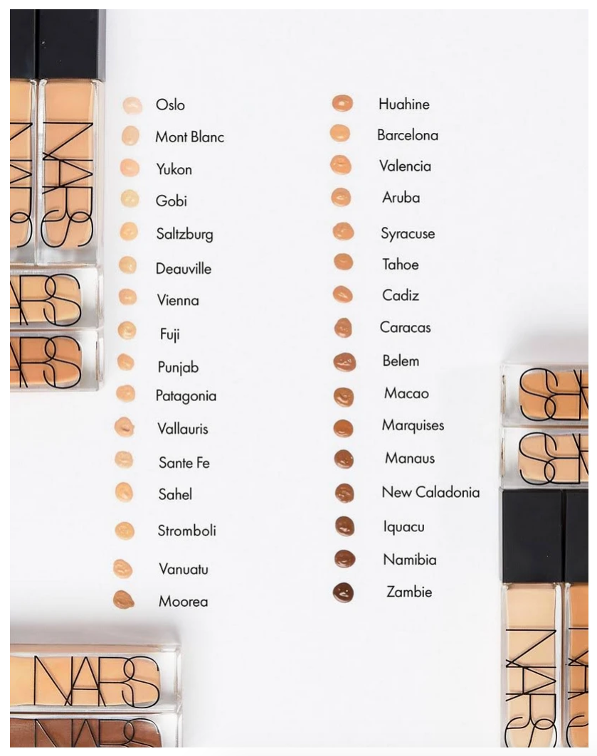 Nars Natural Radiant Longwear Foundation - Huahine
