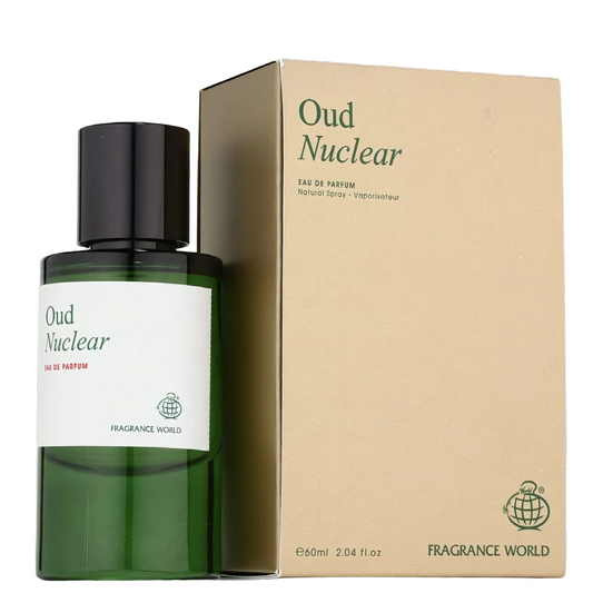 ⁠Fragrance World Oud Nuclear Unisex EDP 60ml