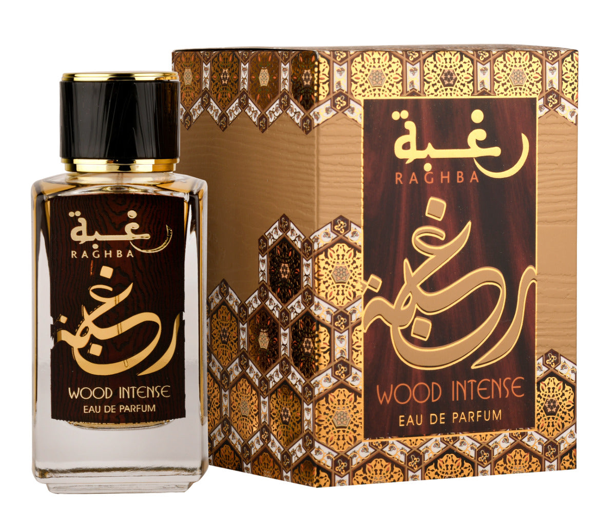 Lattafa Raghba Wood Intense Unisex EDP 100ml