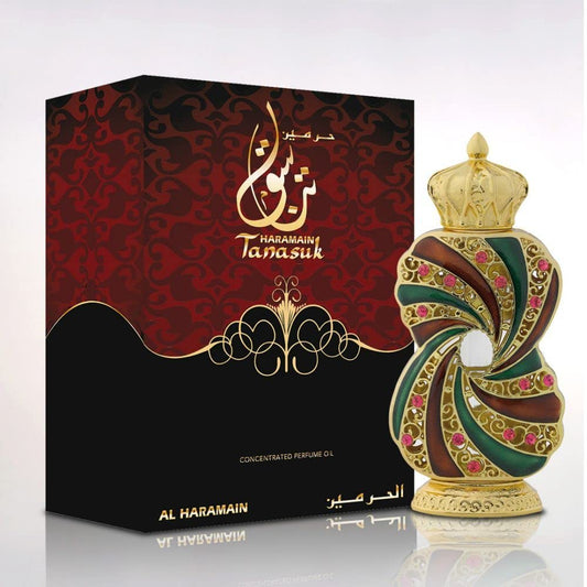 Al Haramain Tanasuk Perfume Oil Unisex 12ml