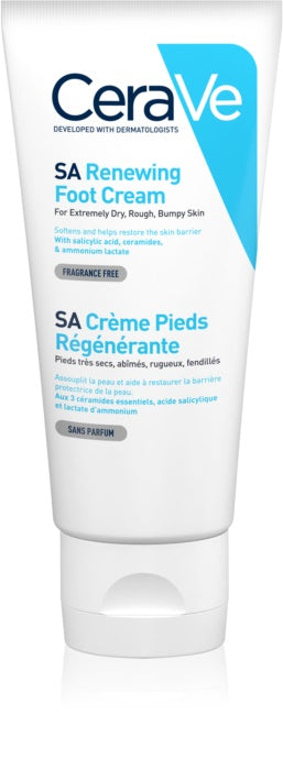 CeraVe SA Renewing Foot Cream