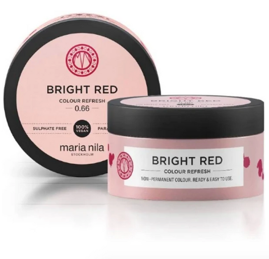 Maria Nila Colour Refresh Non-Pigmented Cream - Bright Red